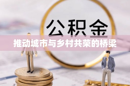 崇安推动城市与乡村共荣的桥梁