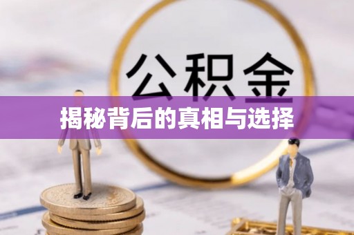 崇安揭秘背后的真相与选择