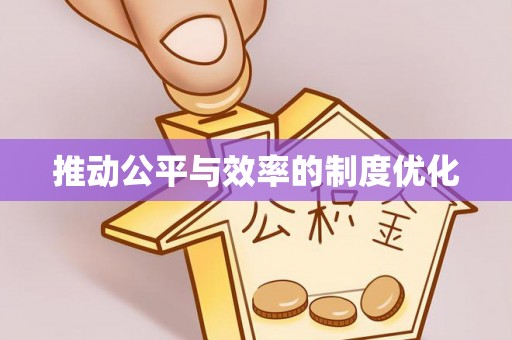 崇安推动公平与效率的制度优化