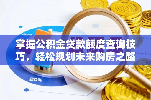 崇安掌握公积金贷款额度查询技巧，轻松规划未来购房之路