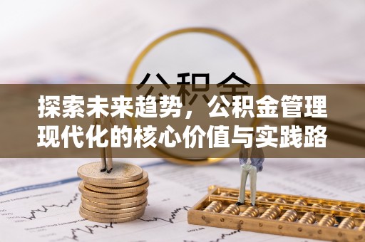 崇安探索未来趋势，公积金管理现代化的核心价值与实践路径