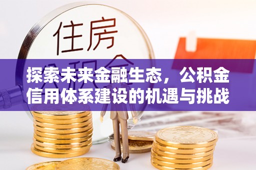 崇安探索未来金融生态，公积金信用体系建设的机遇与挑战