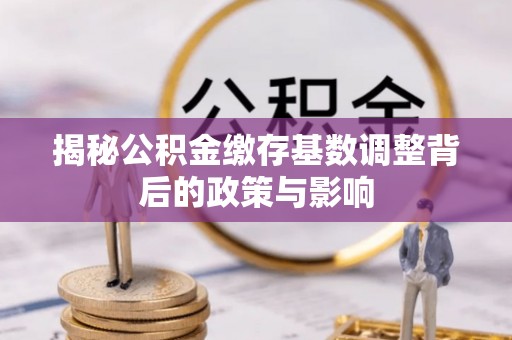 崇安揭秘公积金缴存基数调整背后的政策与影响