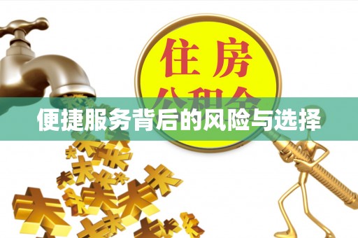 崇安便捷服务背后的风险与选择